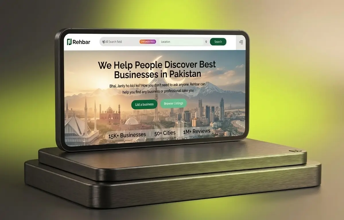 Rehbar.pk - Business Directory Website